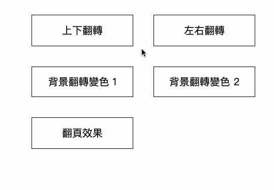 CSS 教學 - 多種 CSS hover 效果 - 使用 3D 變形的 hover 效果 