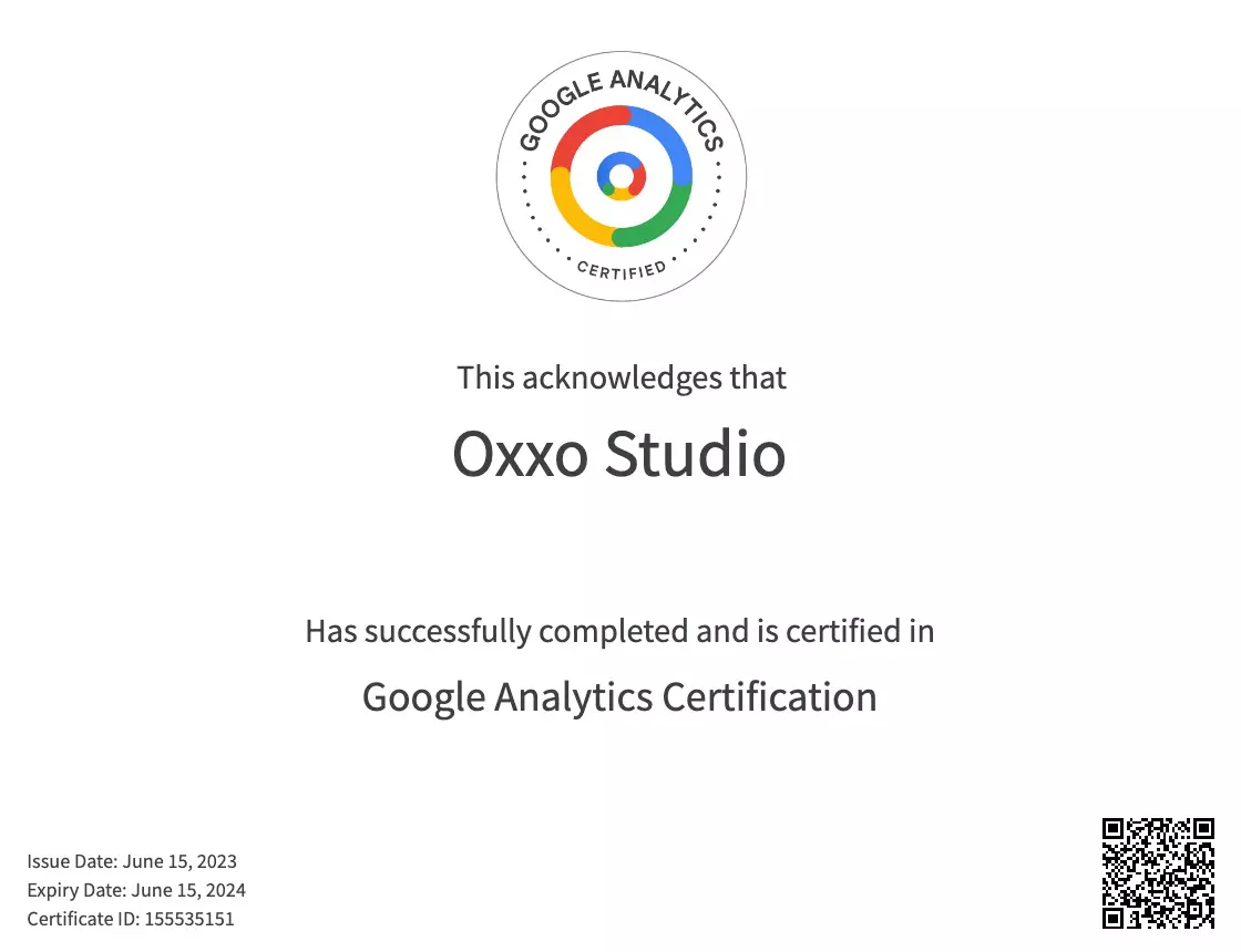 GA4 教學 ( Google Analytics 4 ) -  如何進行 GA4 認證 - GA4 認證證明