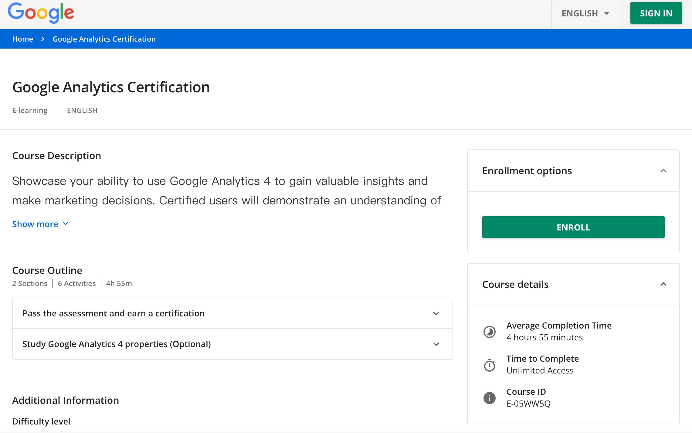 GA4 教學 ( Google Analytics 4 ) -  如何進行 GA4 認證 - 進入認證頁面