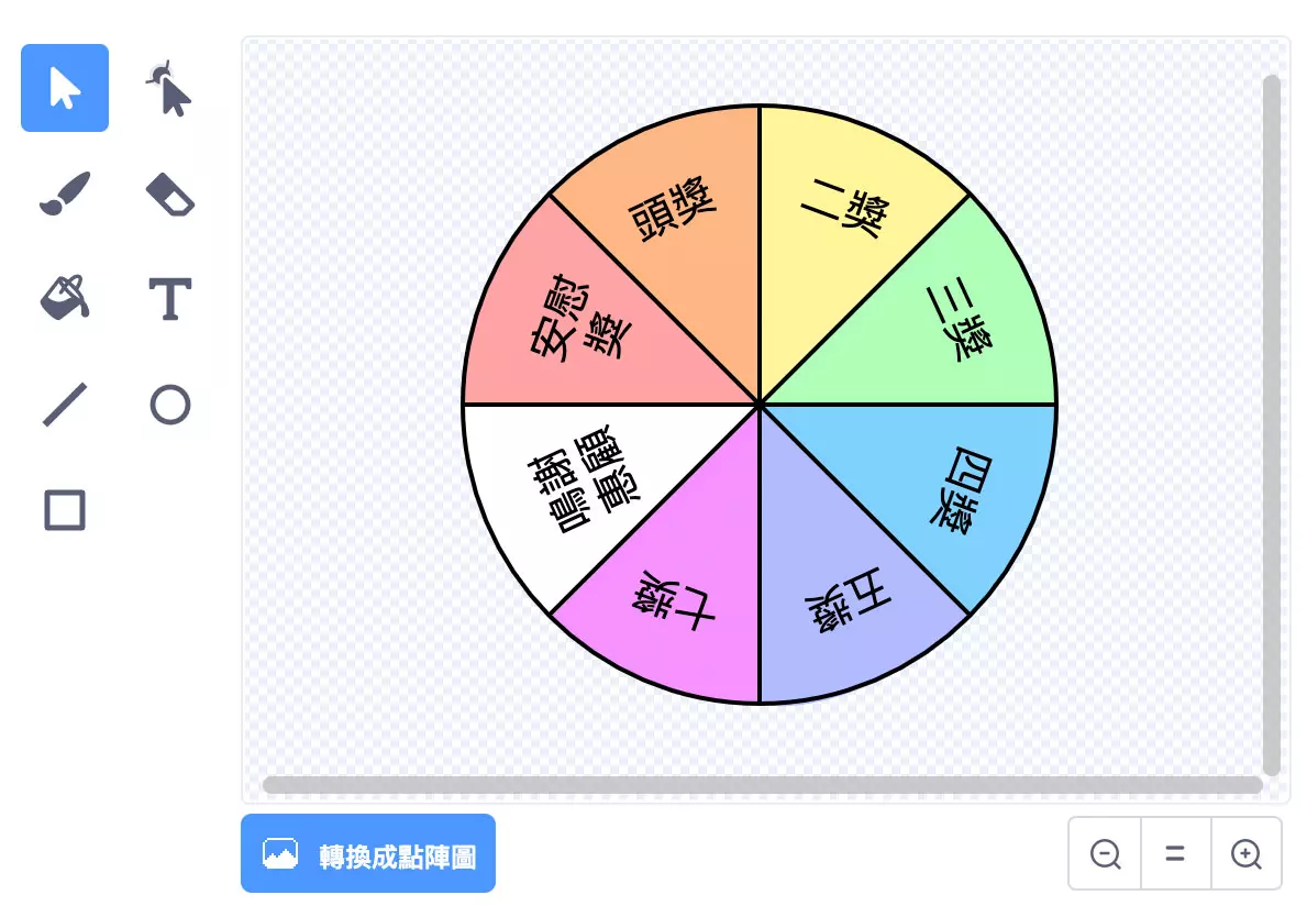 抽獎輪盤 Scratch 3 教學