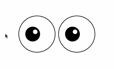 Scratch 3 转动的眼球